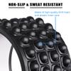 Kipika Back Roller Wheel,Back Stretcher,Back Cracker,Yoga Wheel, Foam Roller for Back Pain Relief and Posture Correction with Massage Ball view 3