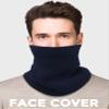 Buauty Navy Neck Warmer Winter Neck Gaiters for Men Women Fleece Cold Weather Gear for Ski Gator Nose Mouth Face Ear Mask Warm Thermal Chunky Scarf Snowboard Snowmobile Hunting Motorcycle Outdoor view 2