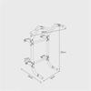 KouRy Wall Mounted Pull Up Bar/Chin Up bar,Dip Station for Indoor Home Gym Workout,Multifunctional Pull-Up Bar (Black) view 2