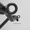 KouRy Wall Mounted Pull Up Bar/Chin Up bar,Dip Station for Indoor Home Gym Workout,Multifunctional Pull-Up Bar (Black) view 3