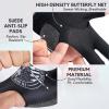 CybGene Billiard Pool Gloves for Left Hand 3 Finger, Quick-Dry Breathable, Shooters Snooker Cue Sport Glove Popular Sizes - Badge - L view 3