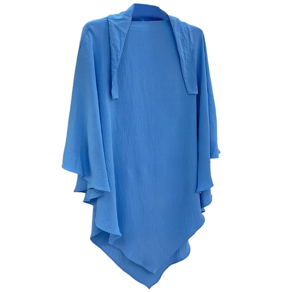 Women Islamic Breathable Soft Hijab Muslim Prayer Hijab Half-body Cover Dubai Long Scarf