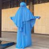 Women Islamic Breathable Soft Hijab Muslim Prayer Hijab Half-body Cover Dubai Long Scarf view 3