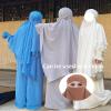 Women Islamic Breathable Soft Hijab Muslim Prayer Hijab Half-body Cover Dubai Long Scarf view 4