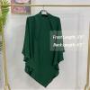 Zofocy Women Islamic Breathable Soft Muslim Prayer Half-body Cover Dubai Long Hijab view 2