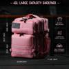 Saboos Gym Backpack for Women Tactical Military Outdoor Hiking Travel Camping Backpack Nylon Large Rucksack 45L view 2