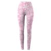 ZYXTIM Plus Size Christmas Leggings for Women High Waist Elastic Waistband Ugly Christmas Xmas Printed Graphic Capri & Full Length Women's Leggings Pink view 3