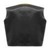 HULIJA Kids Medieval Steampunk Sleeveless Vest Golden Trim Tailcoat Gothic Jackets Waistcoat Black 8 Years view 4