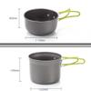 QIYUDS Camping Cookware Kit, Lightweight Cookware Kit, Portable Cookware Kit for Backpacking, Outdoor Camping Hiking and Picnic view 4