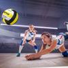RUN2PEAK Heavy Weight Volleyball Ball Official Size 5 Setter Training Volleyballs PU Practice Volley Balls for Indoor Rebounder Equipment Setters Weighted Volleyball Setting Trainer view 4