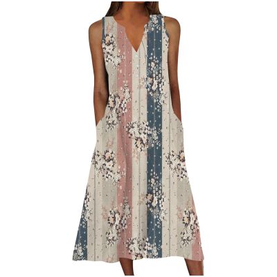 0-I98 Pink Teen Girls Sleeveless Slip Dresses Dresses for Women Vneck Spandex Lounge Long Fall Summer Dresses 2025 Clothes Country Concert 4XL