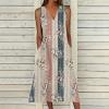 0-I98 Pink Teen Girls Sleeveless Slip Dresses Dresses for Women Vneck Spandex Lounge Long Fall Summer Dresses 2025 Clothes Country Concert 4XL view 2