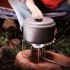 QIYUDS Camping Cookware Mess Kit, Outdoor Set of Pot Picnic Supplies Picnic Pot Utensils Outdoor cookware Set -self-Driving Tour 7-8 People Portable Camping Pot- Camp Accessories Equipment view 2
