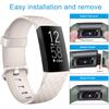 3 Pack Sport Bands Compatible with Fitbit Charge 4 Bands Women Men, Soft Silicone Adjustable Replacement Straps Wristbands for Fitbit Charge 4 / Fitbit Charge 3 / Charge 4 SE / Charge 3 SE view 4