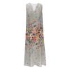 2-890 Multicolor Brunch Dress for Women Summer Fall Sleeveless V Neck Spandex Long Dress Ladies 2025 Clothing Y2K BB L view 3