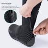 Cycling Shoe Covers Cold Weather for Men Women - Waterproof Shoe Covers Winter Outdoor Sports - Rain Cycling Overshoes, Road/Mountain Bike Booties view 3