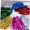 BESPORTBLE 24pcs Cheerleader Pom Poms Bright Straight Handle for Cheerleading Sports Events Random Color view 3