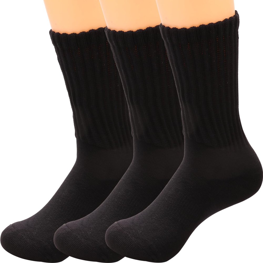 TINTAO 3 Pairs Women Winter Wool Cable Knit Crew Knee High Boot Socks,Size 5-11#W919 (Polyester Blend, Color C04)