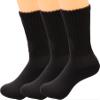 TINTAO 3 Pairs Women Winter Wool Cable Knit Crew Knee High Boot Socks,Size 5-11#W919 (Polyester Blend, Color C04) view 1