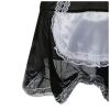 0-Maid Black Solid Cute Sexy Lingerie Bras Skirts Cosplay Lingerie for Women Short Sleeve Lace Lace Holiday Halloween Lingerie for Women Cosplay Lingerie See Through Lingerie Women 2023 3XL view 4