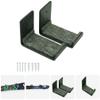 ABOOFAN 2pcs Wall Mounted Snowboard Display Rack Space-saving Ski Board Holder for Home Garage and Shop Multi-functional Storage for Snowboards Skis and Skateboards view 4