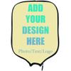 KOALEIU Custom Pickleballs Paddles Protection Personalized Pickleballs Paddle Cover with Design You Photo Text, Fits Most Rackets, 8.5x11.5 Inches, PaleGoldenrod view 1