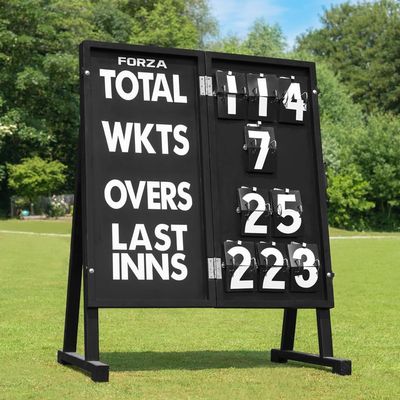 FORTRESS Portable Foldaway Cricket Scoreboard Cricket Ground Equipment (Scoreboard with Stand)