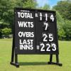 FORTRESS Portable Foldaway Cricket Scoreboard Cricket Ground Equipment (Scoreboard with Stand) view 1