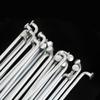 ZOCKZ 10G Spokes for E-Bike 3.0mm Silver Carbon Steel Electric Bicycle Spokes 55-305mm Bicycle Spoke with Nipples for E-Bike Motorcycle Brushless DC Hub Motor (70mm 40Pcs) view 2