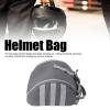 BEIJIALY Outdoor Helmet Bag, Motorcycle Helmet Storage Bag, Nylon Waterproof Motorcycle Bike Bicycle Helmet Bag for Camping Hiking(Grey) view 2