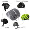 BEIJIALY Outdoor Helmet Bag, Motorcycle Helmet Storage Bag, Nylon Waterproof Motorcycle Bike Bicycle Helmet Bag for Camping Hiking(Grey) view 3