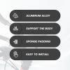 Bike Rest Handlebar Bicycle Handlebar Rest Bike Aerobar Bicycle Armrest Handlebar Triathlon Bike Handlebar Bicycle Aerodynamic Handlebar for MTB Road Bike 22.2 to 25.4 Diameter Handle view 4