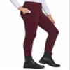FitsT4 Sports Girls Winter Riding Pants Fleece Lined Riding Breeches Tights view 1