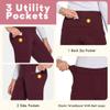 FitsT4 Sports Girls Winter Riding Pants Fleece Lined Riding Breeches Tights view 3