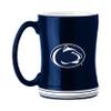 Logo Brands Penn State Nittany Lions 14oz Relief Mug- Officially Licensed Mug, Sculpted 3D Logo and Team Colors  Comfortable Handle and Glossy Finish for College Sports Fans view 1