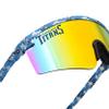 FOCO Tennessee Titans NFL Floral Large Frame Sunglasses view 4