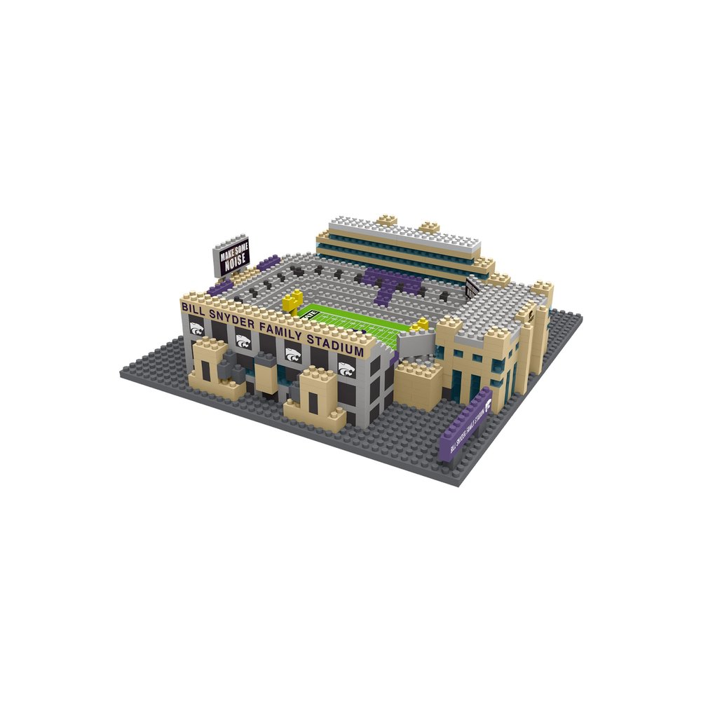 FOCO Kansas State Wildcats NCAA Mini BRXLZ Stadium - Bill Snyder Family Stadium