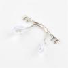 BREAKA 10PCS Rimless Spectacle Frame, Stainless Steel Spectacle Frame, Spectacle Frame with Nose Pad (Color : Grey) view 4