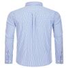 Alimens & Gentle Men's Plaid Button Down Shirts Cotton Long Sleeve Dress Shirts Regular Fit Gingham Shirts view 2