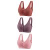 W-V13 Pink Sun Graphic Relaxed Fit Long Bralette for Women Winter Fall Holiday Everyday Bra Lingerie Brass Lady Tube Bras Womens Button 2023 Clothes Trendy GF L view 1