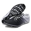 Zakey Track and Field Shoes Men Women Kids Spikes Sneakers Track Race Jumping Sneakers Girls Professional Running Nail Spikes Shoes Boy (8,Blackwhite) view 1