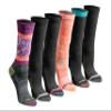 Eddie Bauer Women's Dura Dri Moisture Control 6-Pair Crew Socks, Fashion Black Assorted (6 Pairs), Medium view 1