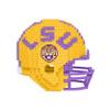 FOCO LSU Tigers NCAA Replica BRXLZ Mini Helmet view 2