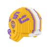 FOCO LSU Tigers NCAA Replica BRXLZ Mini Helmet view 4