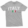 Men's Italy Flag Shirt Italy Country Flag Tee Italy National Shirt Italia Gifts Italia Shirts (Large Navy Blue) view 4