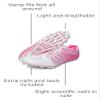 Zakey Track and Field Shoes Men Women Kids Spikes Sneakers Track Race Jumping Sneakers Girls Professional Running Nail Spikes Shoes Boy (8,WhitePink) view 3