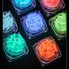 ULLiaN Glass Luminous Tube 16pcs, 1.5 * 6mm Luminous Vial Glow rods Made of Rare Earth Materials, EDC Players, for DIY Various EDC Accessories and Decoration. (Red) view 1