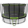 JumpFlex 15 Ft Hero Round Outdoor Backyard and Recreational Trampoline with Net Safety Enclosure and Ladder - Heavy-Duty Jumping Play Equipment and Workout Accessories for Family view 1