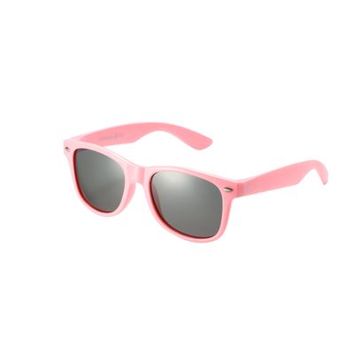 Komonee Kids Flexible Sunglasses Pink Polarized Silicone Sun Shades Eye Glasses UV400 For Boys and Girls Age 3-10