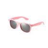 Komonee Kids Flexible Sunglasses Pink Polarized Silicone Sun Shades Eye Glasses UV400 For Boys and Girls Age 3-10 view 1